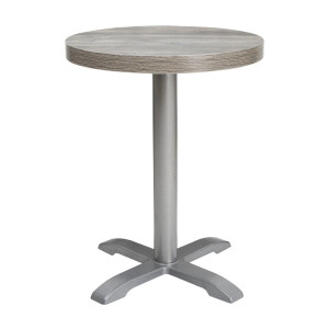 Ronde Tafelblad Melamine Grijs 600 mm - Bolero, duurzaam en elegant