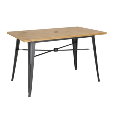 Buitentafel Licht Hout Bolero - Elegantie en duurzaamheid