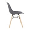 Dark Gray Arlo Chair - Set of 2 Bolero: Comfort, robustness, and elegance