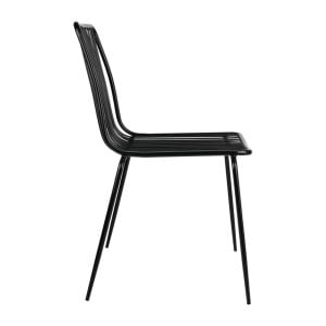 Stoelen van stalen draden Bolero - Moderne industriële stijl