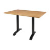 Natural Ash Table Top 700 x 1100 mm Bolero for Professional Kitchen