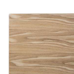 Plateau de Table Carré Frêne Naturel 700 mm Bolero - Élégance et Durabilité