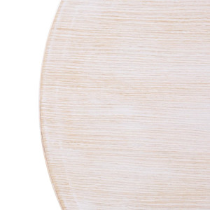 Plateau de Table Rond Blanc Vintage 600 mm Bolero DY729