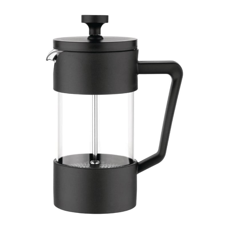 Schwarze Stempelkanne 3 Tassen Olympia - Bereiten Sie einen köstlichen Kaffee zu