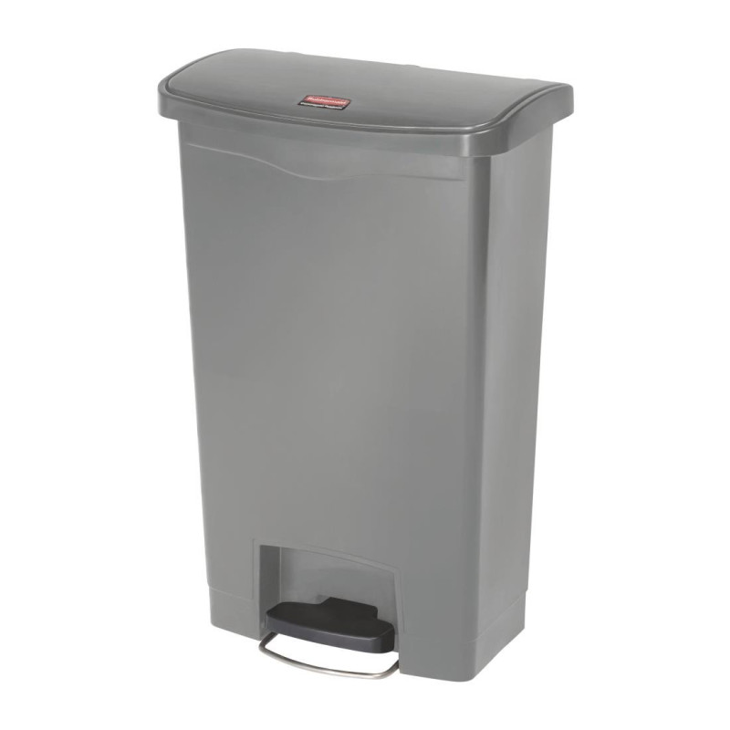 Front Pedal Bin Grey 50L - Hygienic & Practical | Rubbermaid Front Pedal Bin Grey 50L - Hygienic & Practical | Rubbermaid