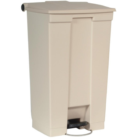 Behälter mit Pedal Beige 87L Rubbermaid Step-On: Langlebigkeit und Hygiene