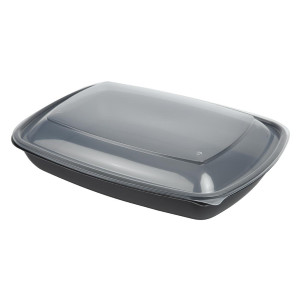 Rectangular Food Trays 135 ml - Pack of 150 - Practical and resistant