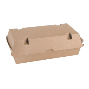 Compostable Fiesta Boxes 204mm - Pack of 100, Professional Quality