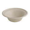 Round Compostable Natural Bagasse Bowls 312 ml - Pack of 50 eco-friendly party