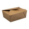 Compostable Cardboard Food Boxes No. 3 1800 ml - Pack of 180 - Vegware - Eco-friendly and practical!