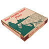 Compostable Printed Pizza Boxes 237 mm - Pack of 100 units