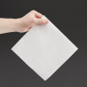 Dinner Napkins 2 Ply 1/4 Fold 400 mm White | Pack of 2000 - Eco-friendly & Practical