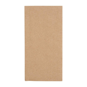 2-ply 1/8 fold Kraft paper table napkins - Pack of 200: Fiesta quality, environmentally friendly