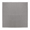 Grey linen table napkins 400 x 400 mm - Set of 12 - Olympia