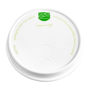 Deksels voor warme dranken van papier serie 79 Vegware - Set van 1000