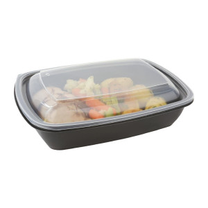 Voedselbakjes 900ml rechthoekig - Set van 300