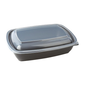 Barquettes alimentaires 900ml rectangulaires - Lot de 300