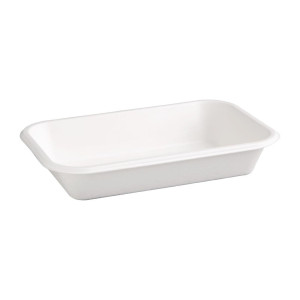 Composteerbare bakjes van bagasse 680 ml - Set van 50, topkwaliteit