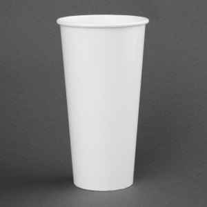 Papieren Bekers Koude Dranken 625ml 90mm - Set van 1000 recyclebaar, elegant & praktisch