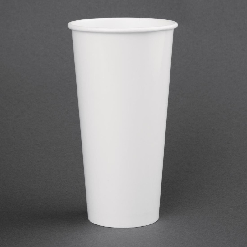 Papieren Bekers Koude Dranken 625ml 90mm - Set van 1000 recyclebaar, elegant & praktisch