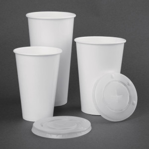 Papieren Bekers Koude Dranken 625ml 90mm - Set van 1000 recyclebaar, elegant & praktisch