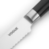 Stainless Steel 200mm Bistro Vogue Bread Knife: Precise and comfortable cutting