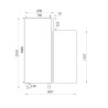 Stainless Steel Upright Refrigerator GN 2/1 - 650 L