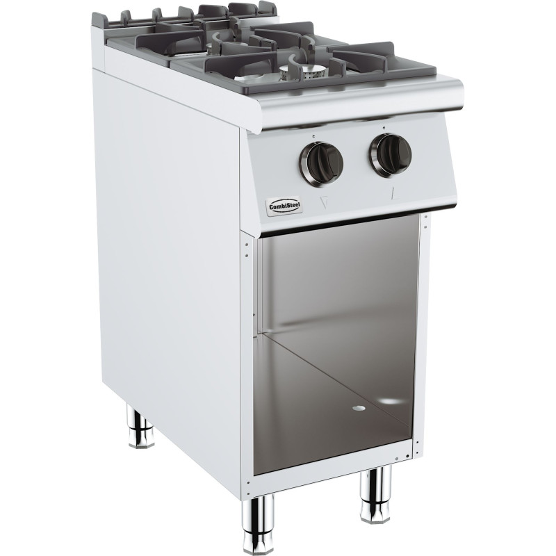 Professional Gas Stove 700 - 2 Burners - CombiSteel Professional Gas Stove 700 - 2 Burners - CombiSteel