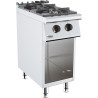 Professionele Fornuis 700 op Gas - 2 Branders - CombiSteel