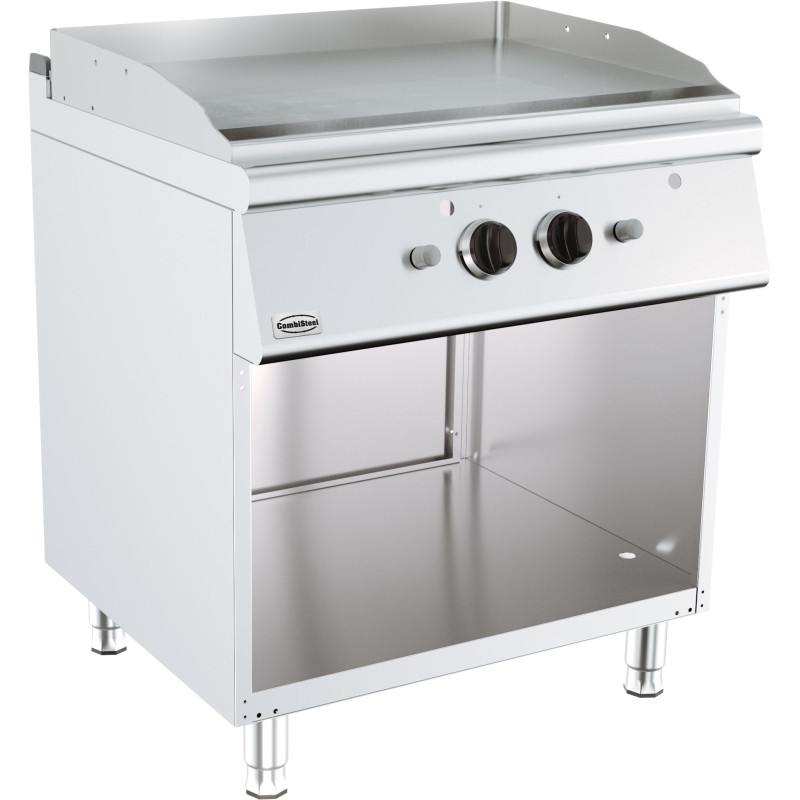 Plancha op Gas Chroom op Kast - Serie 700 - 800 mm - CombiSteel Plancha op Gas Chroom op Kast - Serie 700 - 800 mm - CombiSteel