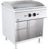 Chrome Gas Griddle on Cabinet - Series 700 - 800 mm - CombiSteel