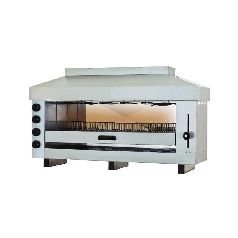 Salamander op Gas - 4 Verwarmingszones - CombiSteel Salamander op Gas - 4 Verwarmingszones - CombiSteel