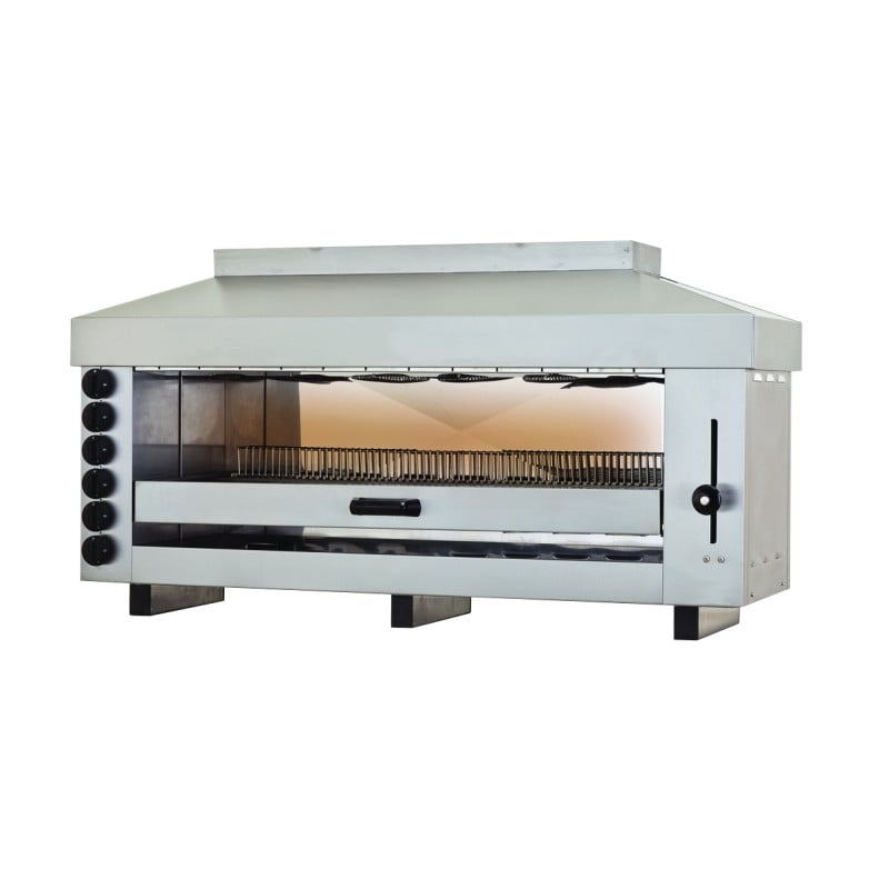 Salamander op Gas - 6 Verwarmingszones - CombiSteel Salamander op Gas - 6 Verwarmingszones - CombiSteel