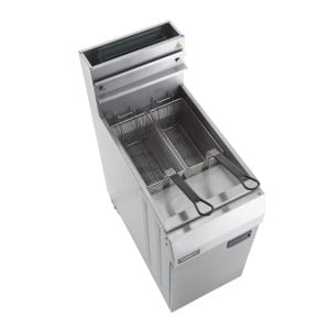 Fritteuse auf Gasbrenner - 21 L - CombiSteel