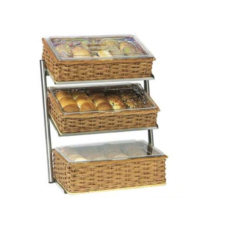 Bread Basket 3 Shelves GN 1/1 - W 620 x D 335 mm - CombiSteel