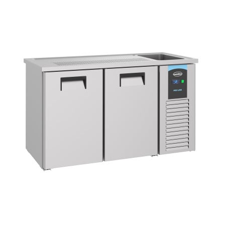 Beer Cooler with 2 Doors - Tap on the Right - CombiSteel