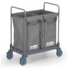 Wäschetransportwagen - 2 x 125 L - CombiSteel