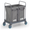 Wasmand op wielen - 2 x 125 L - CombiSteel