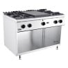 Professionele Fornuis 700 op Gas - 4 Branders - CombiSteel