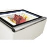 White Countertop Ice Cream Display - Static - 3 x 5 L - CombiSteel