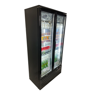 Black High Refrigerated Back Bar - 458 L - CombiSteel