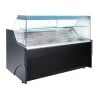 Wesley 1.5 Black Refrigerated Display Case 130 L - CombiSteel Equipment