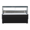 Wesley 1.5 Black Refrigerated Display Case 130 L - CombiSteel Equipment