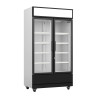 Refrigerated Beverage Display Case 2 Glass Doors 670 L CombiSteel - Professional Refrigerated Cabinet