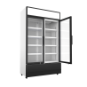 Refrigerated Beverage Display Case 2 Glass Doors 670 L CombiSteel - Professional Refrigerated Cabinet