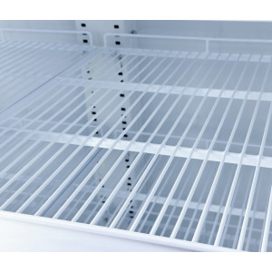 Refrigerated Beverage Display Case 2 Glass Doors 670 L CombiSteel - Professional Refrigerated Cabinet