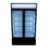 Refrigerated Display Case for Drinks 2 Glass Doors 670 L CombiSteel - Professional Refrigerated Cabinet