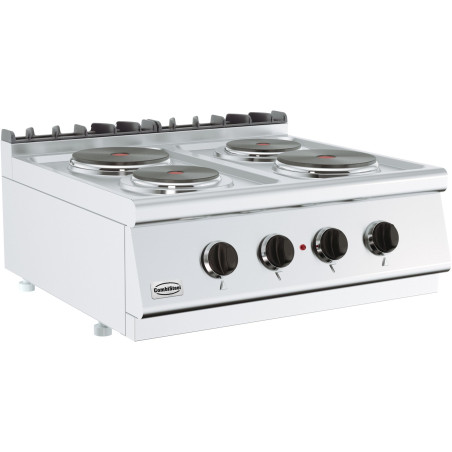 Electric Range 700 4 Plates - 400 V CombiSteel: Performance and Reliability