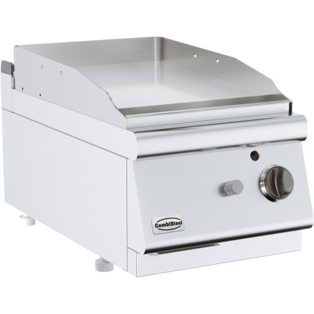 Grillplatte Gas Chrom Glatt 6500 W - Profi-Küche CombiSteel