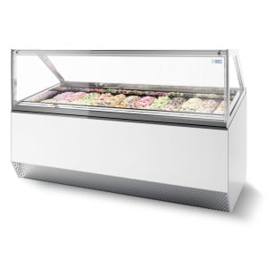 Millennium Ice Cream Display Case - 16 x 5 L - CombiSteel